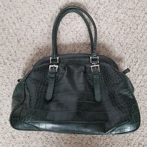 Danier Faux Croco Leather purse